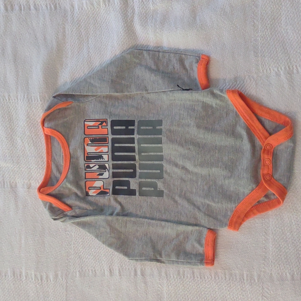 Puma long sleeve onesie size 3-6 months